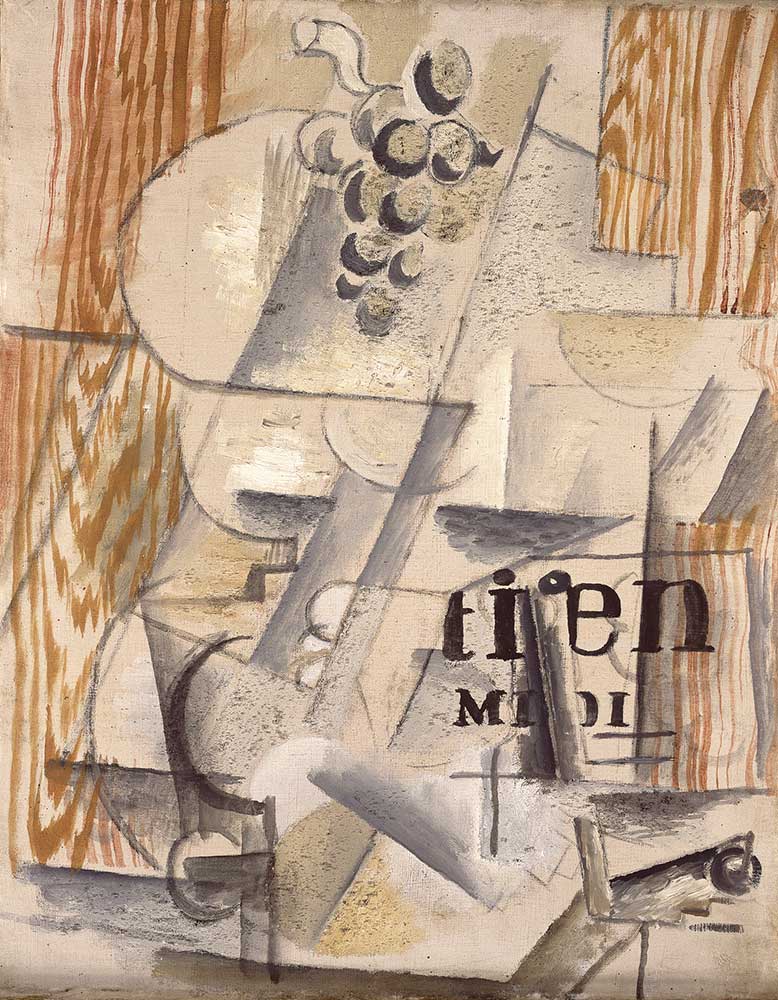 Georges Braque Meyve Tabağı Quotidien du Midi