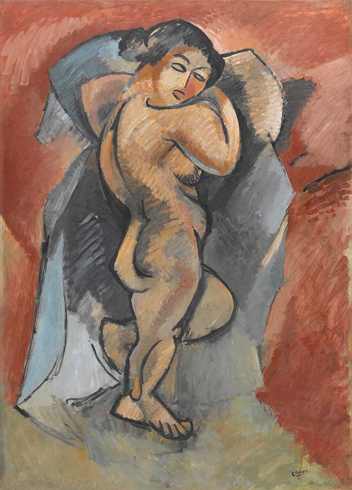 Georges Braque Uzun Çıplak