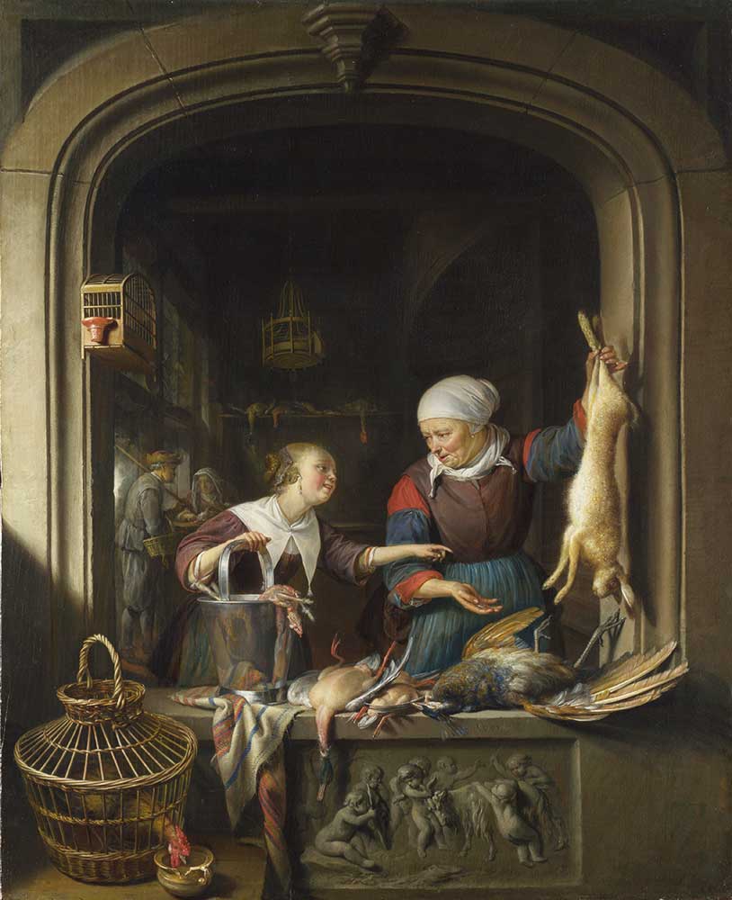 Gerrit Dou Tavukçu Dükkanı