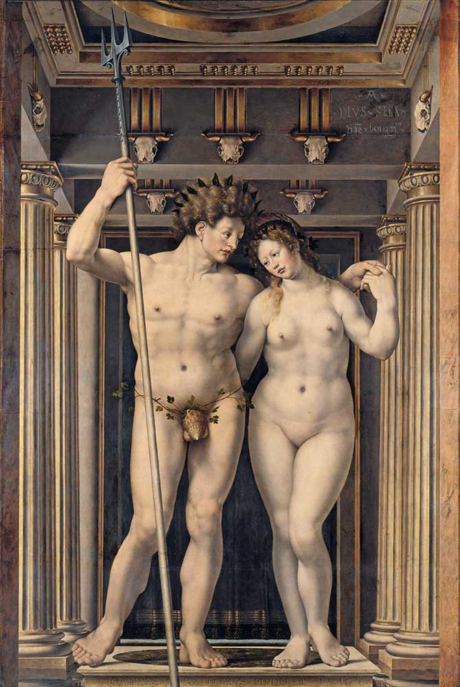 Jan Gossaert Neptune ve Amphitrite