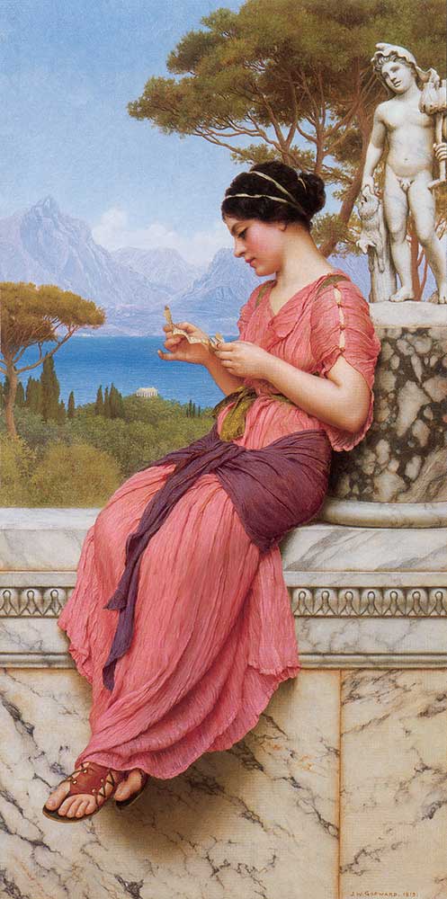 John William Godward Aşk Mektubu