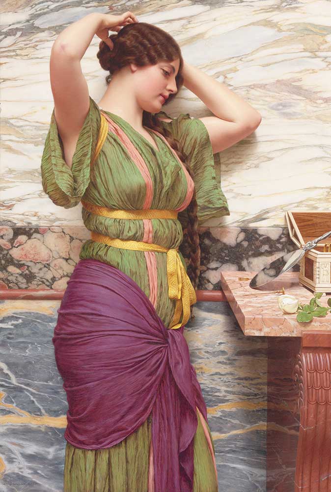 John William Godward Güzel Görünüm