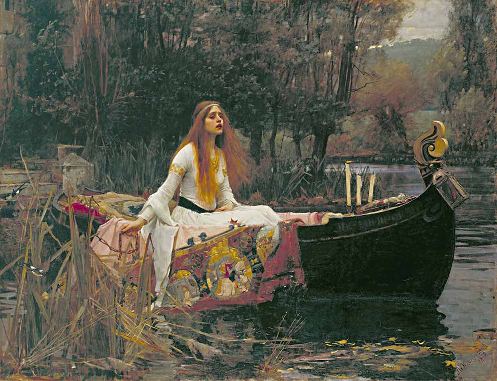 John William Waterhouse Shalott Leydisi