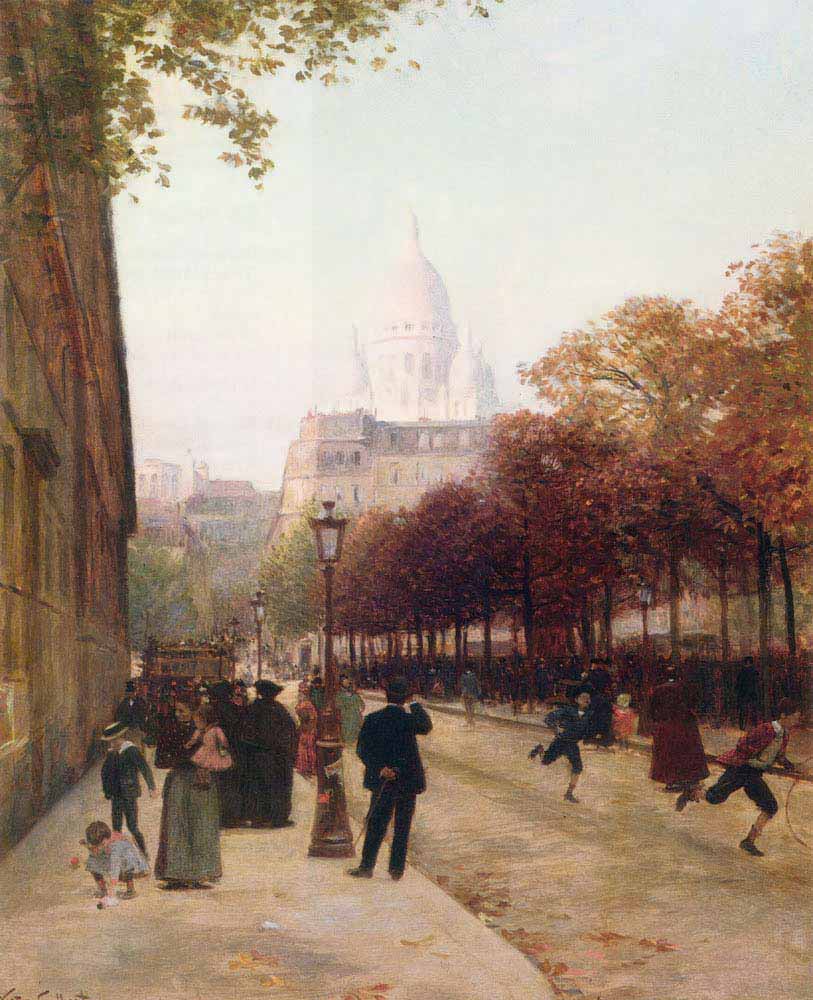 Victor Gabriel Gilbert Anvers ve Le Sacre Coeur