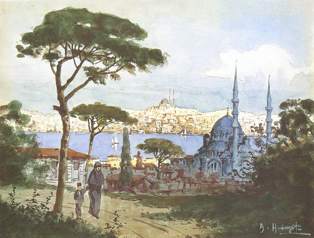 Yüzbaşı Hidayet Istanbul Manzarası