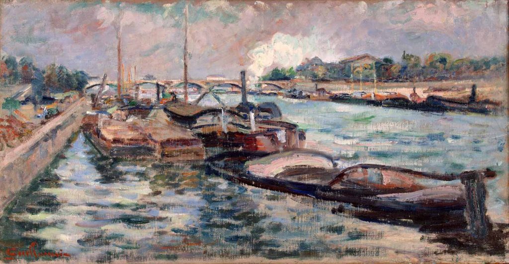 Armand Guillaumin Seine Kıyısında