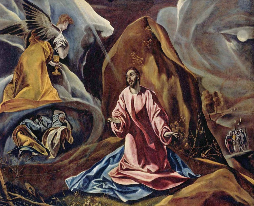 El Greco Hz İsa Ölberg'de