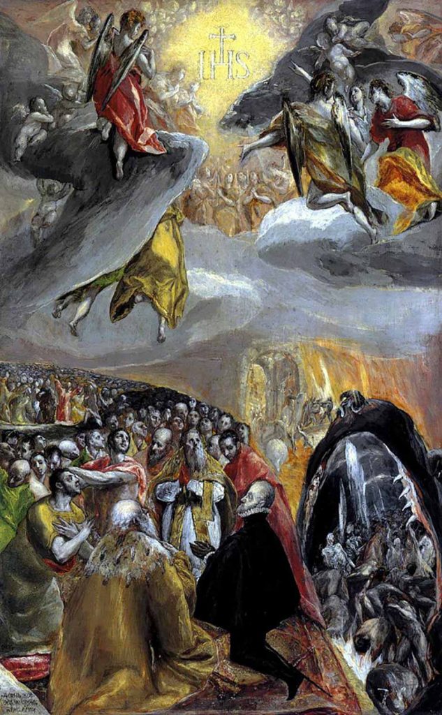 El Greco Lepanto'nun Zafer Allegorisi