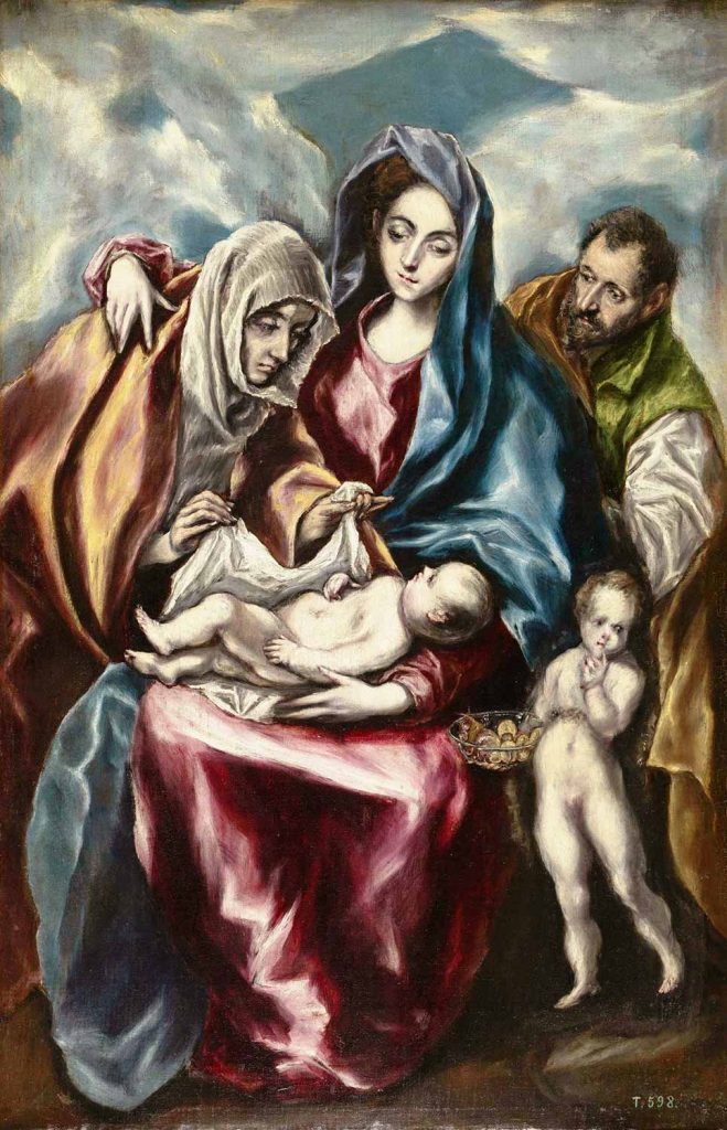 El Greco Meryem ve Çocuğu ve Yahya
