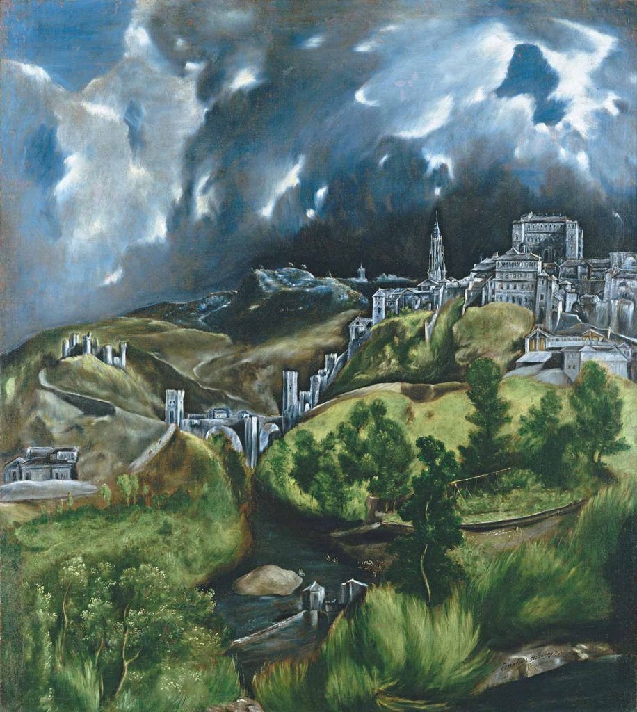 El Greco Toledo Manzarası
