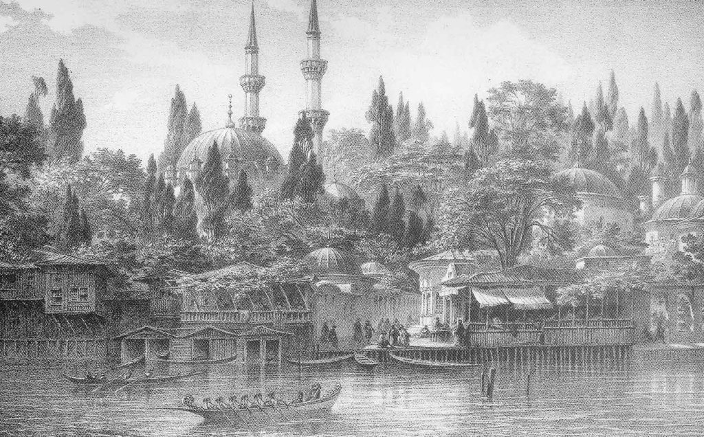 Eugene Flandin Eyüp İskelesi