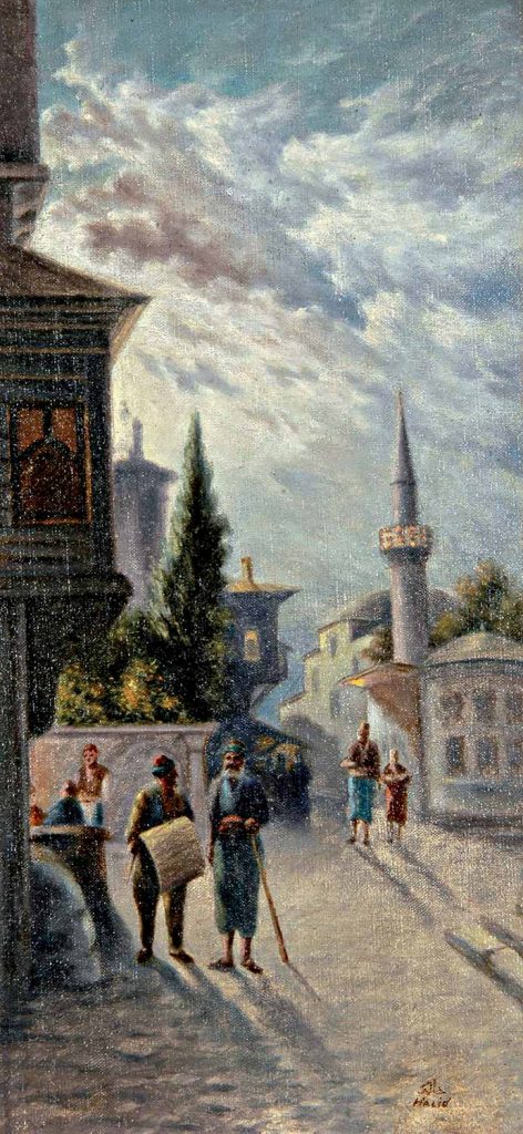 Halid Naci Eski İstanbul Sokağı