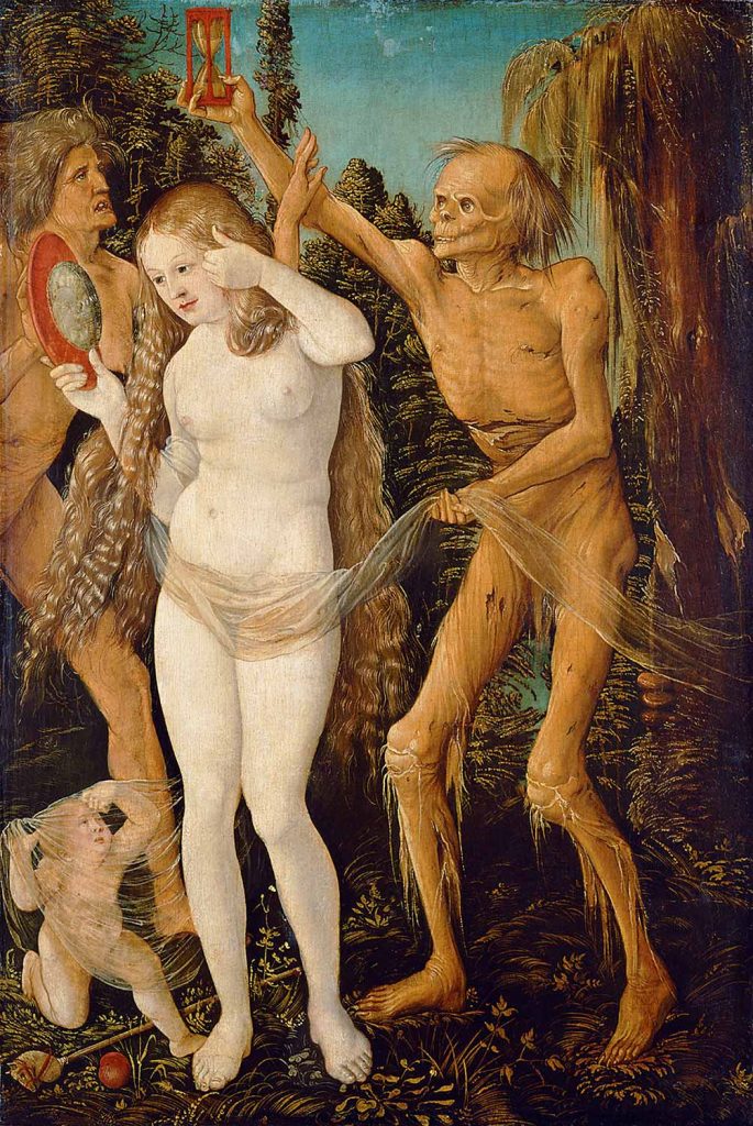 Hans Baldung Grien Ölüm ve Genç Kız