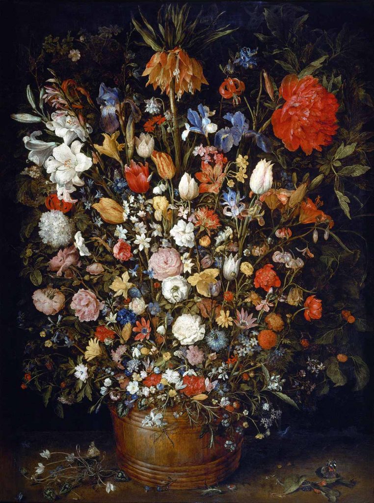 Jan Brueghel the Elder Çiçek Demeti