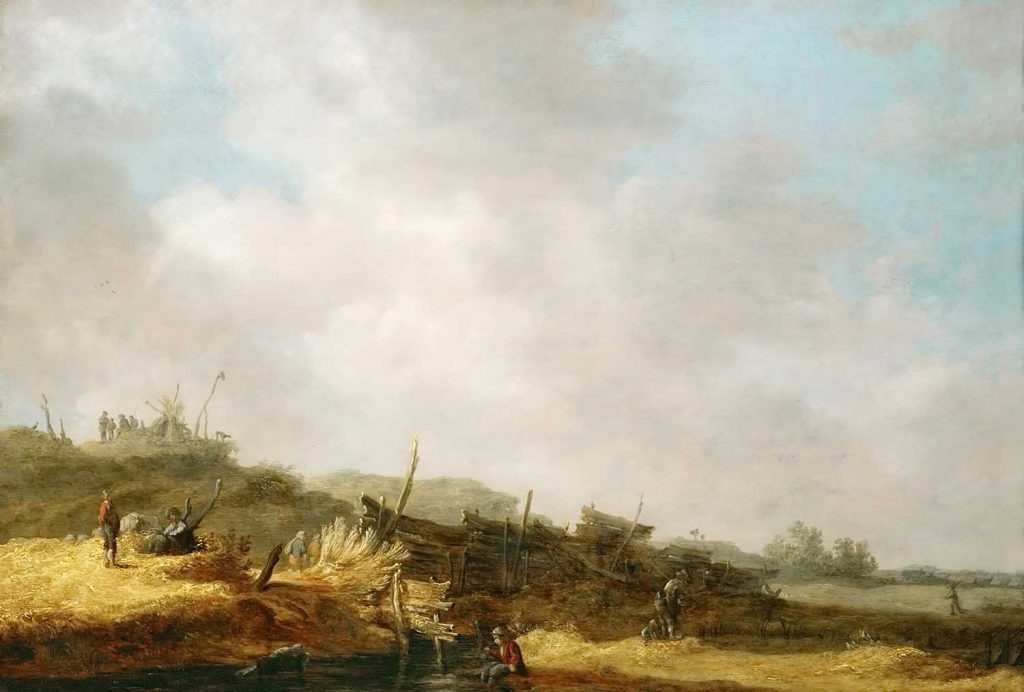 Jan van Goyen Kumullu Manzara