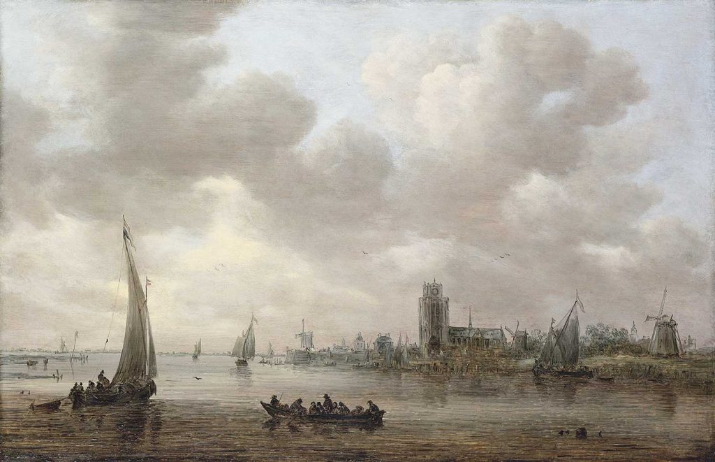 Jan van Goyen Maas Manzarası