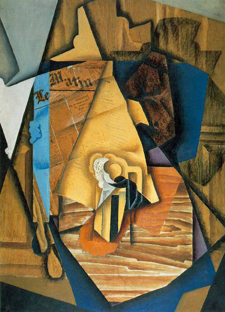 Juan Gris Cafede Bir Adam