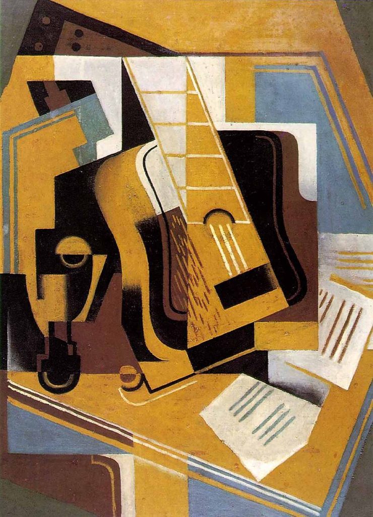 Juan Gris Gitarlı Kompozisyon