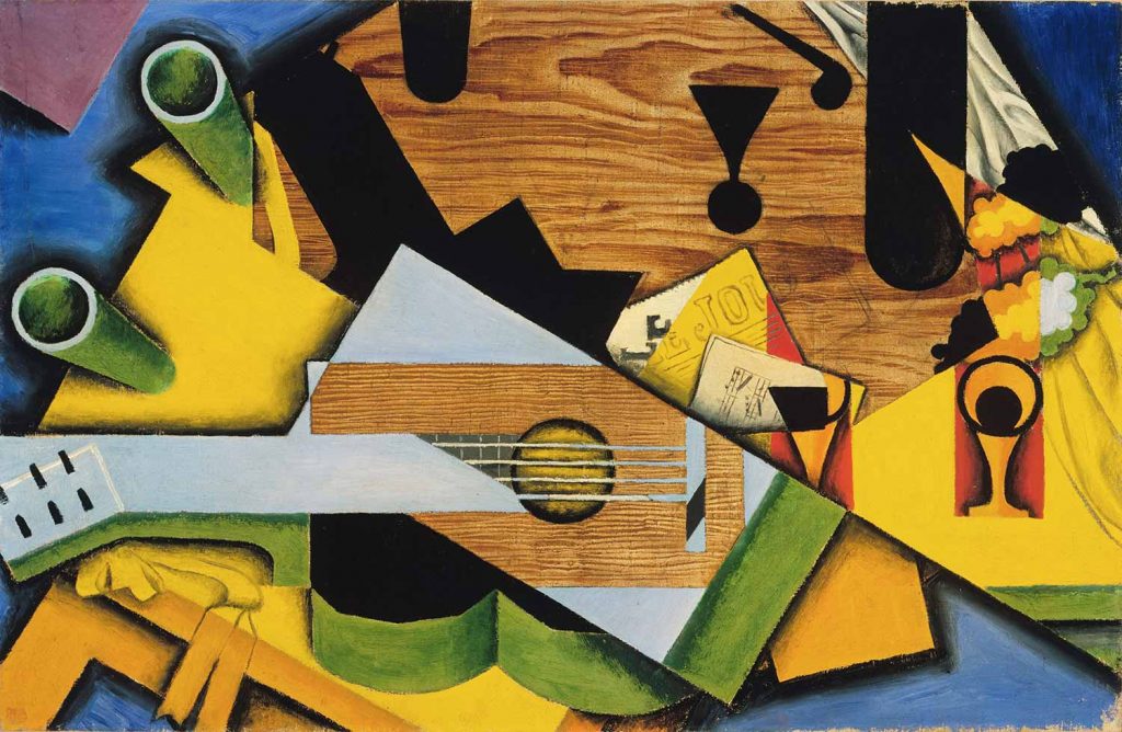 Juan Gris Gitarlı Natürmort