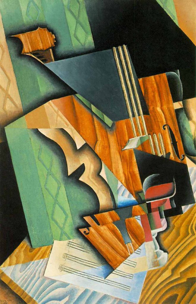 Juan Gris Keman ve Bardak