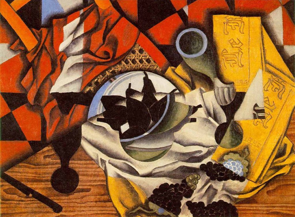 Juan Gris Masada Armut ve Üzümler