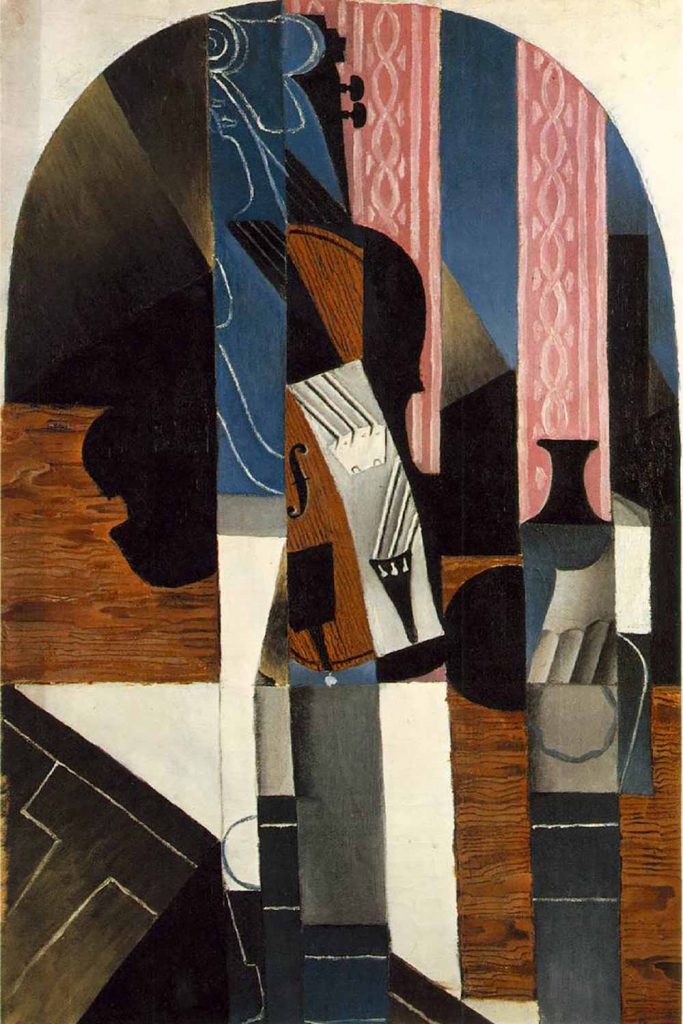 Juan Gris Masada Keman ve Hokka