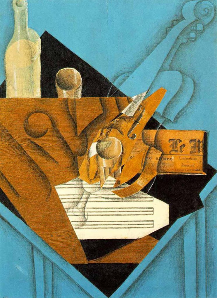 Juan Gris Müzisyenin Masası