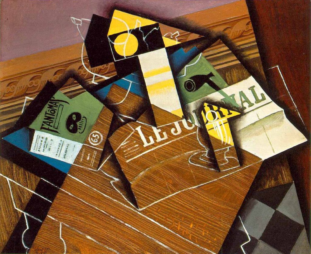 Juan Gris Pipo ve Gazete