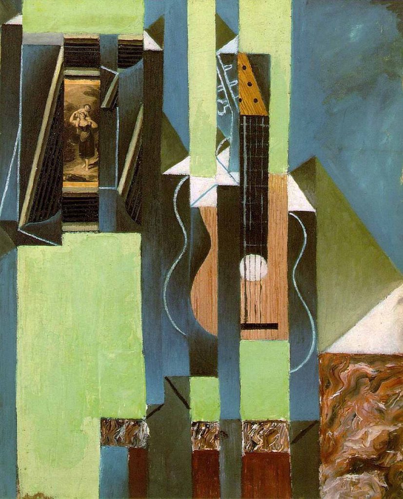 Juan Gris Tablo ve Gitar