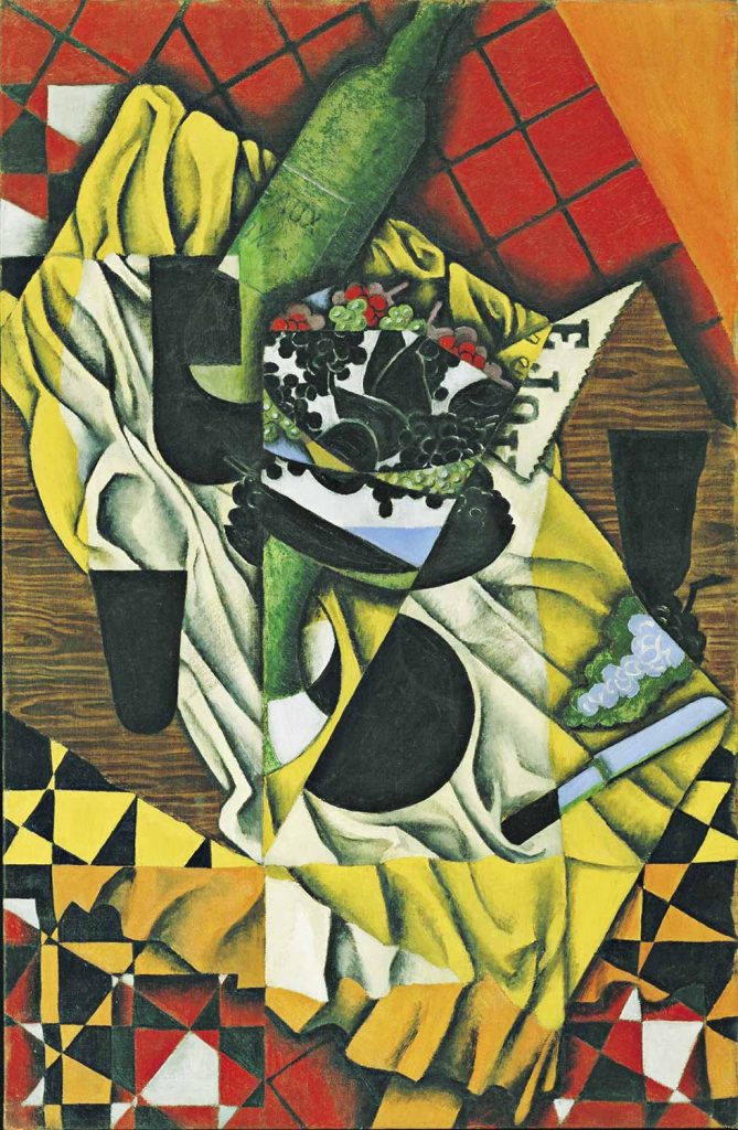 Juan Gris Üzümlü Natürmort