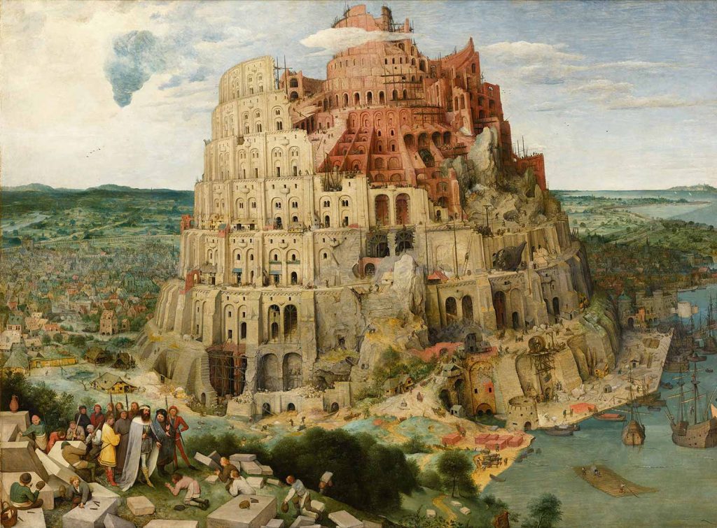 Pieter Bruegel Babil Kulesi