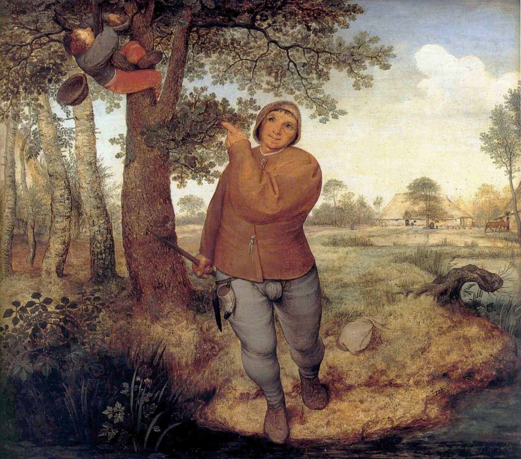Pieter Bruegel Hayvan Yuvası Karıştıran