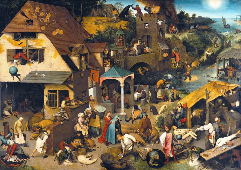 Pieter Bruegel Hollanda Atasözleri II