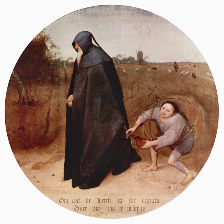 Pieter Bruegel Misanthrope Tablosu - İstanbul Sanat Evi