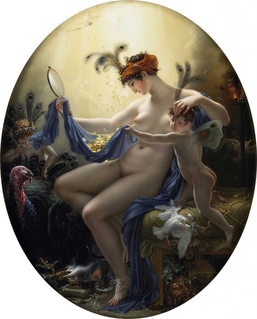 Anne Louis Girodet Matmazel Lange