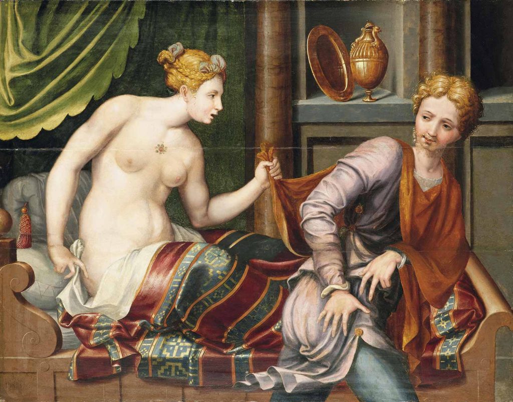 Fontainebleau School Joseph ve Potiphar