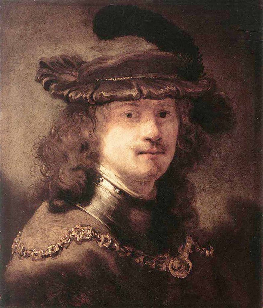 Govert Flinck Rembrandt'ın Portresi