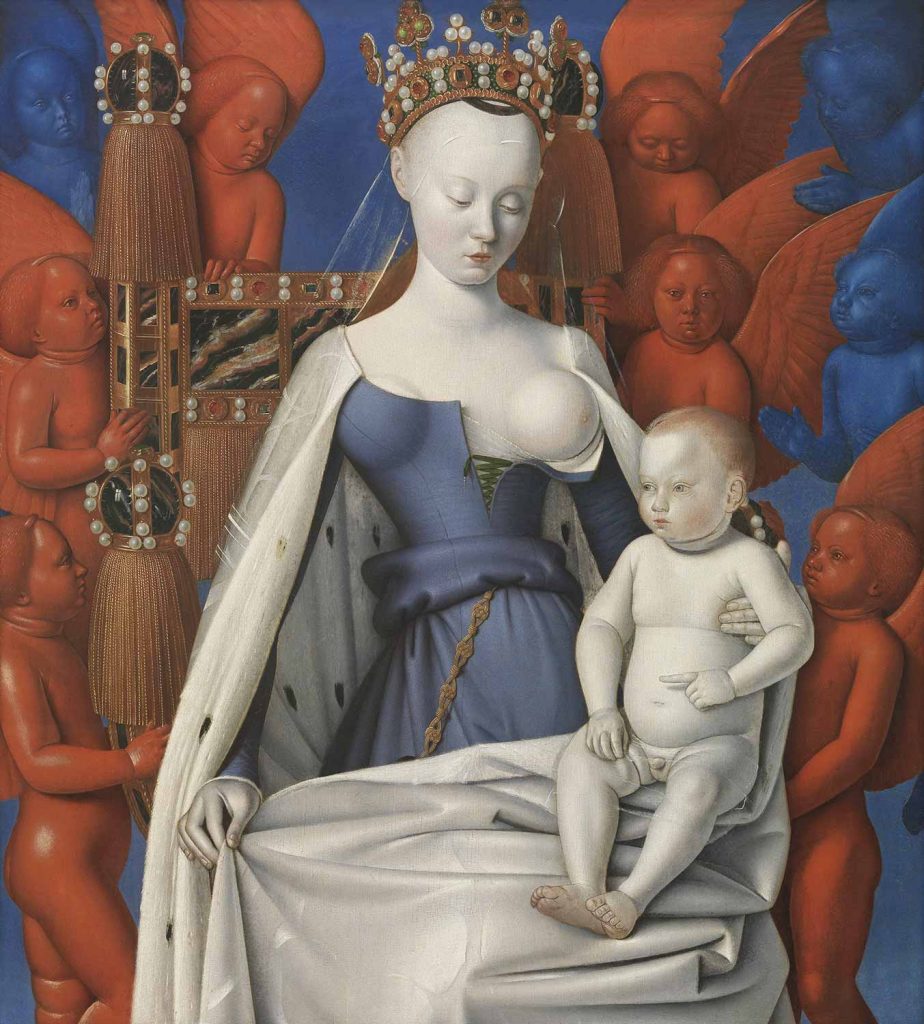 Jean Fouquet Meryem ve İsa