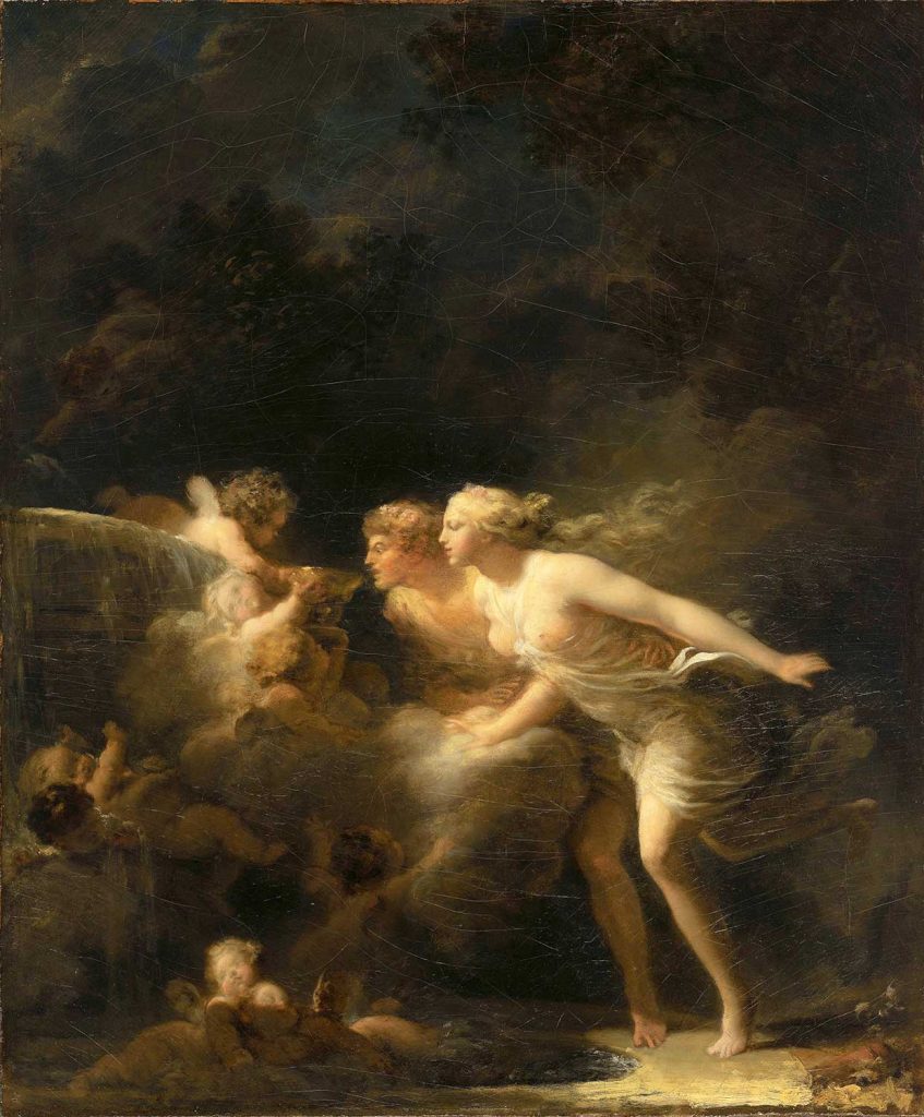 Jean Honore Fragonard Aşk Çeşmesi