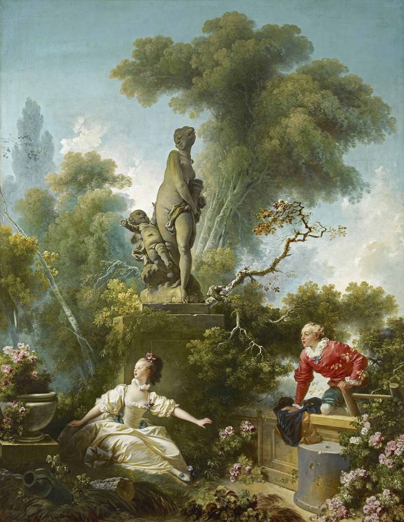 Jean Honore Fragonard Aşka Doğru