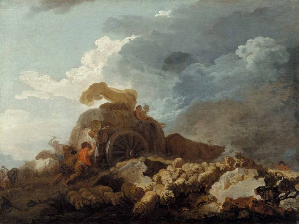 Jean Honore Fragonard Fırtına