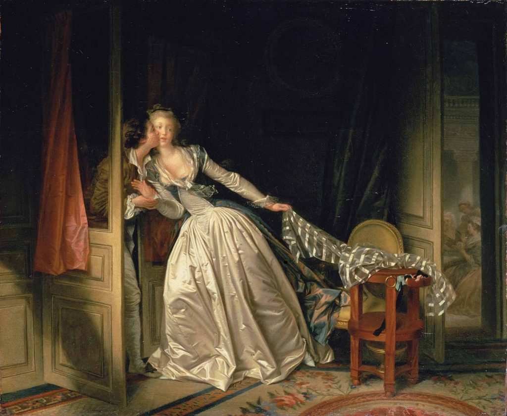 Jean Honore Fragonard Gizli Öpücük