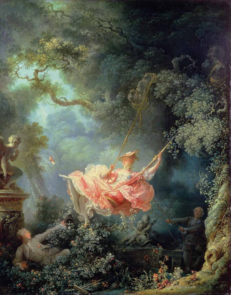 Jean Honore Fragonard Salıncakta