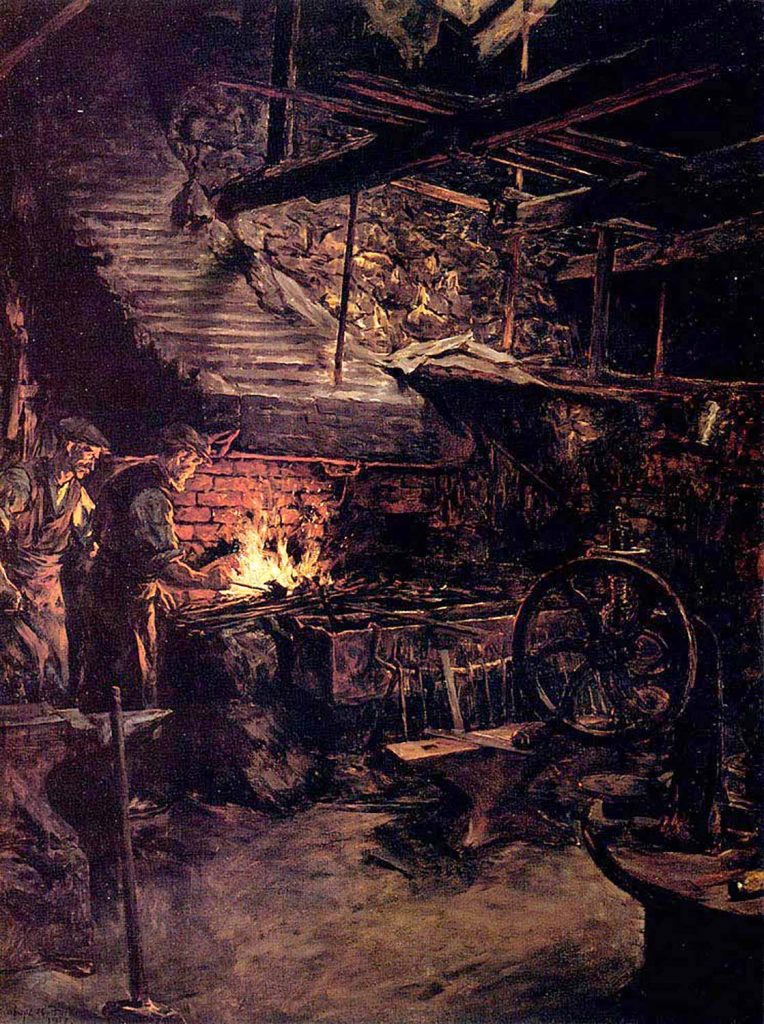 Stanhope Alexander Forbes Blacksmith'in Dükkanı