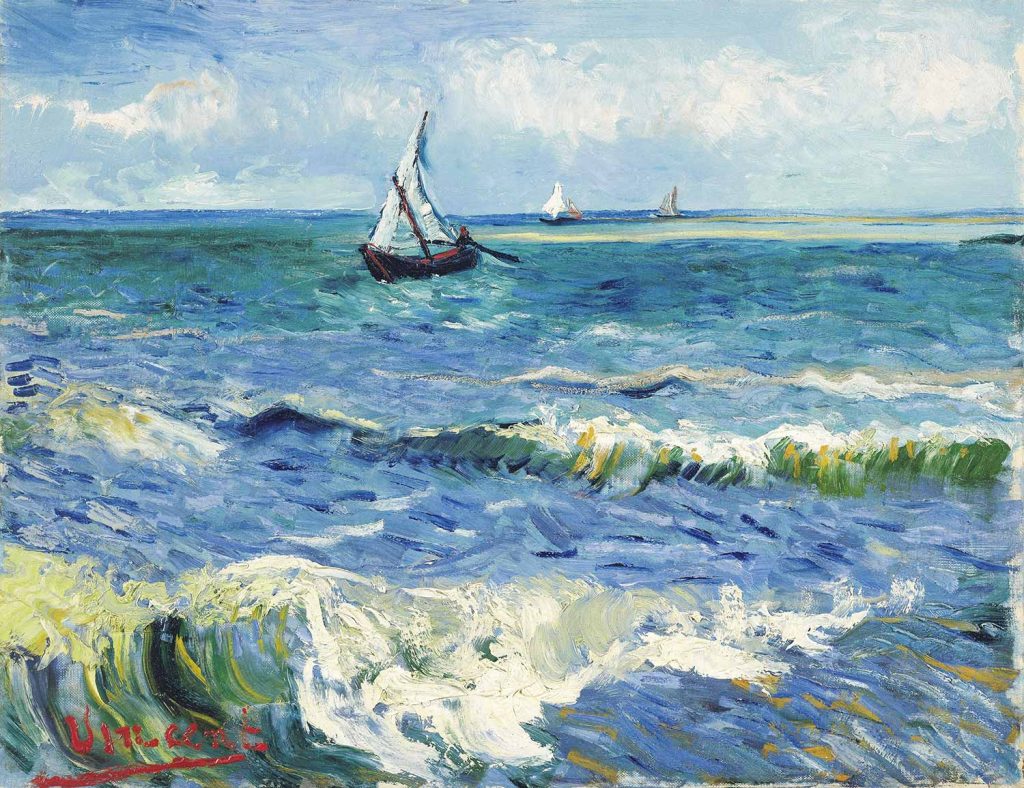 Vincent van Gogh Saintes Maries'de Deniz
