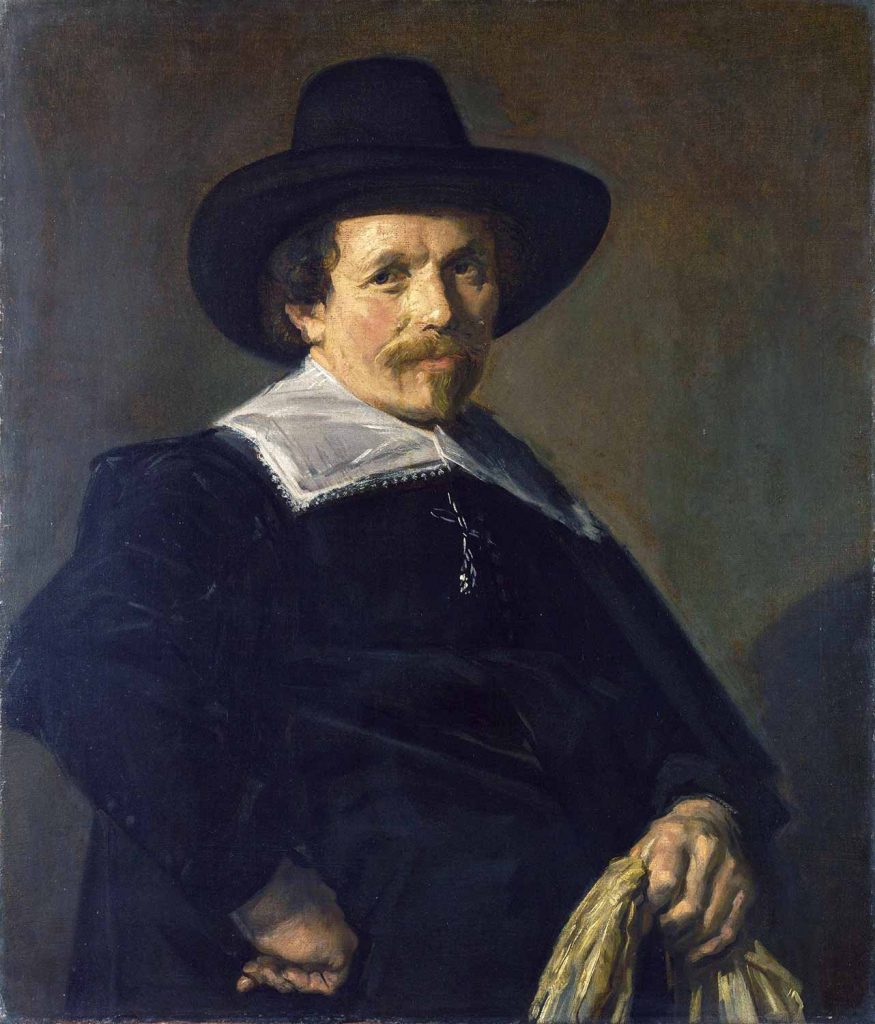 Frans Hals Eldivenli Adam