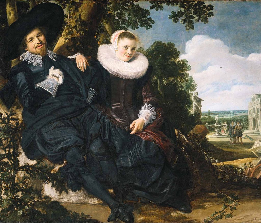 Frans Hals Evli Çift Bahçede