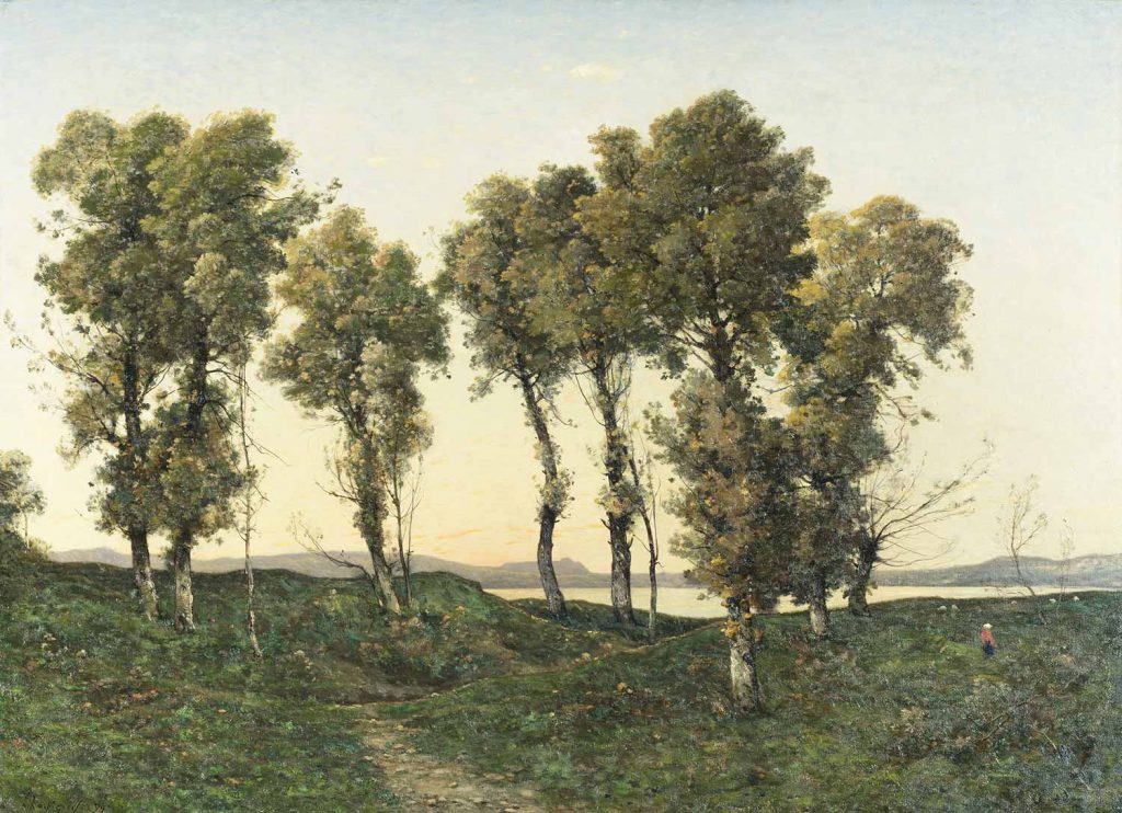 Henri Joseph Harpignies Ağaçlar