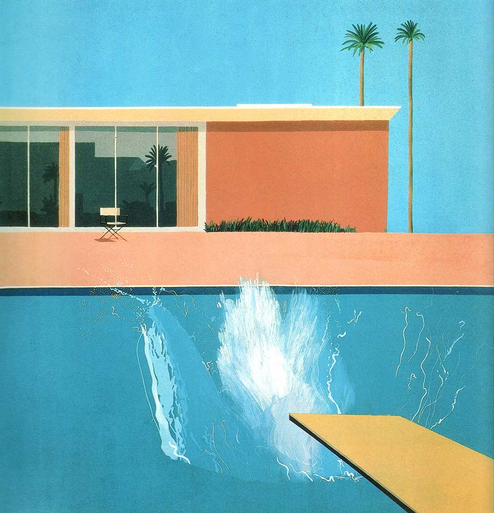 David Hockney Daha Büyük Bir Sıçratma