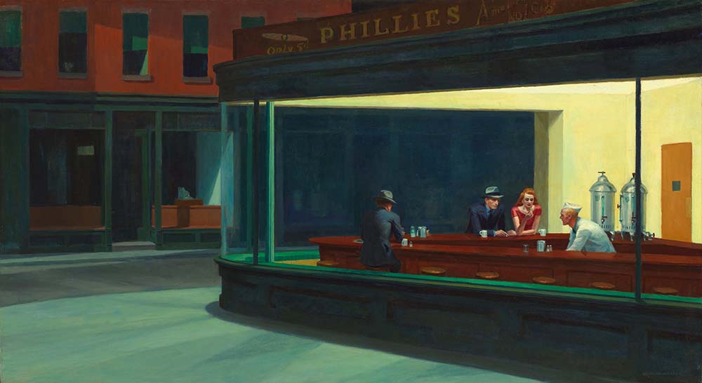 Edward Hopper Gece Kuşları